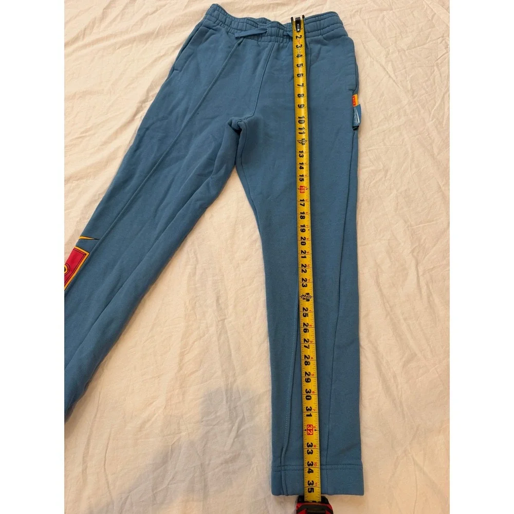 Nike LeBron James Strive For Greatness Blue Fleece Sweatpants Joggers Boys xL